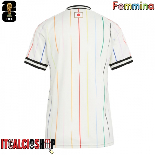 Giappone Seconda Maglia Femmina Mondiali 2026 Manica Corta